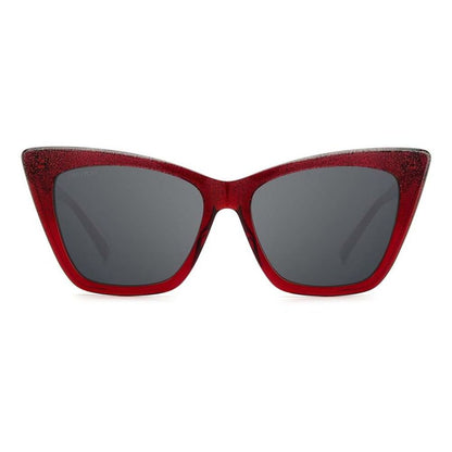 Jimmy Choo Red Acetate Sunglasses - Walk-In Closet