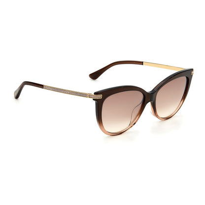 Jimmy Choo Brown Acetate Sunglasses - Walk-In Closet