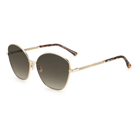 Jimmy Choo Gold Metal Sunglasses - Walk-In Closet