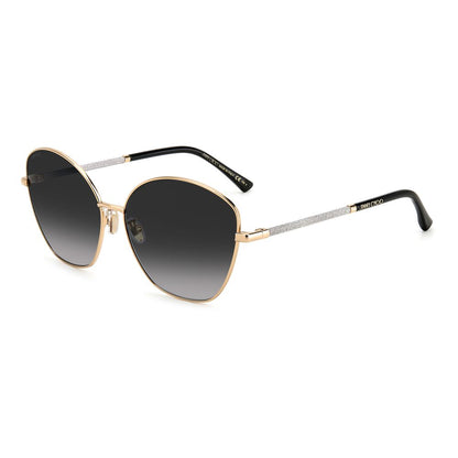 Jimmy Choo Gold Metal Sunglasses - Walk-In Closet