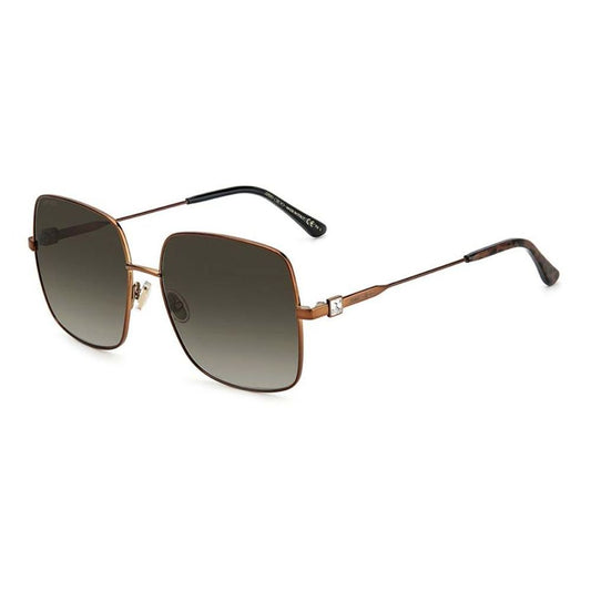 Jimmy Choo Brown Metal Sunglasses - Walk-In Closet