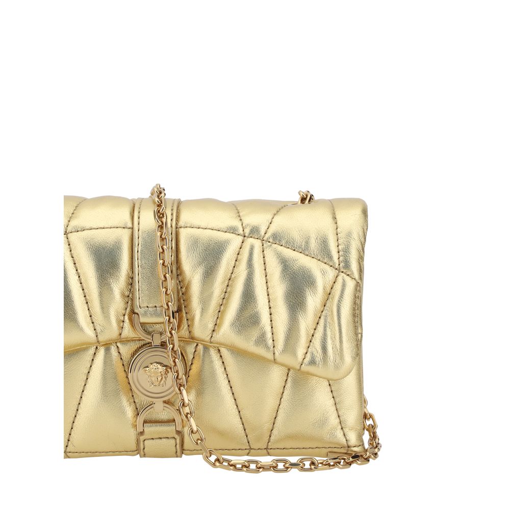 Versace Lambskin Kleio Mini Shoulder Bag - Walk-In Closet