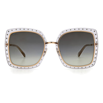 Jimmy Choo Gold Metal Sunglasses - Walk-In Closet