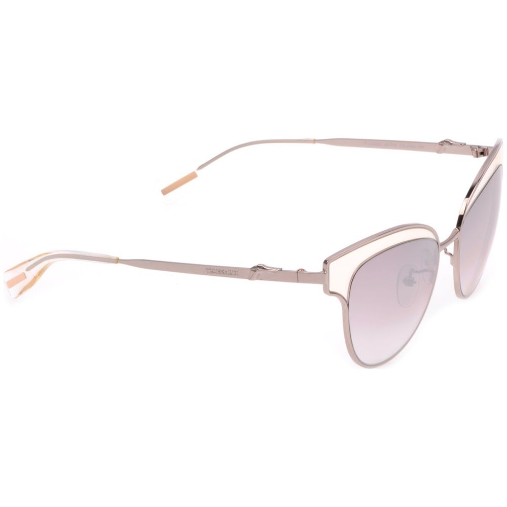 Trussardi Silver Metal Sunglasses - Walk-In Closet
