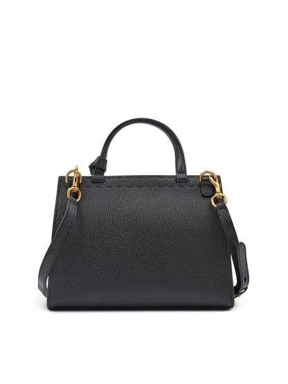 Gucci Black Leather GG Marmont Handbag - Walk-In Closet