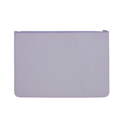 Maison Margiela Purple Calfskin Clutch Bag - Walk-In Closet