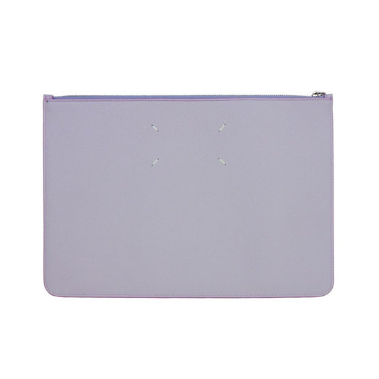 Maison Margiela Purple Calfskin Clutch Bag - Walk-In Closet
