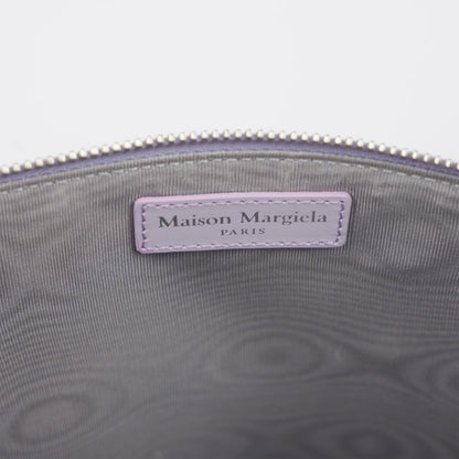 Maison Margiela Purple Calfskin Clutch Bag - Walk-In Closet