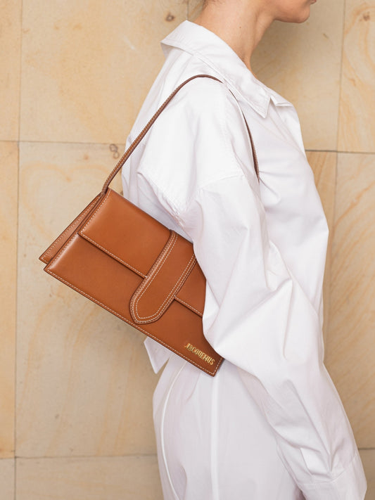 Jacquemus Le Bambino Long Brown Bag - Walk-In Closet