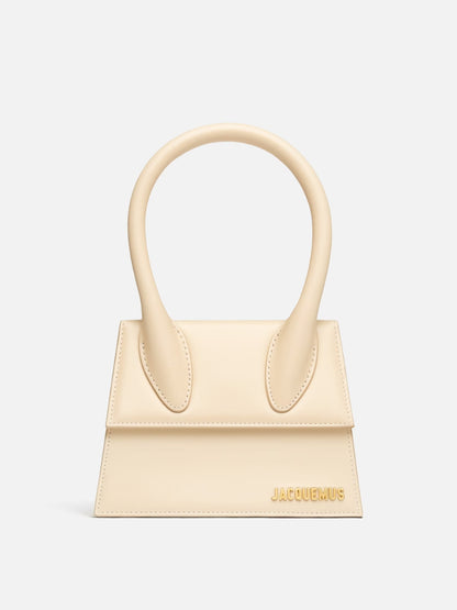 Jacquemus Le Chiquito Moyen Ivory Bag - Walk-In Closet