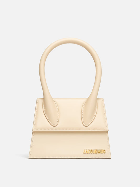 Jacquemus Le Chiquito Moyen Ivory Bag - Walk-In Closet
