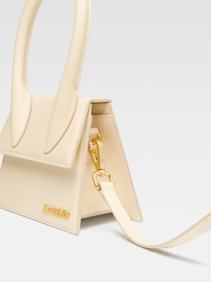 Jacquemus Le Chiquito Moyen Ivory Bag - Walk-In Closet