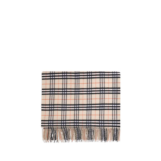 Burberry Check wool Blanket - Walk-In Closet