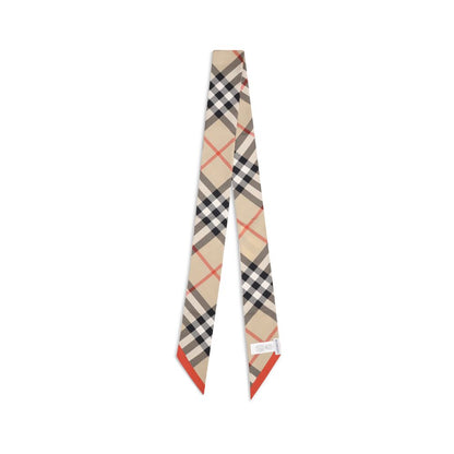Burberry Silk Check Scarf - Walk-In Closet