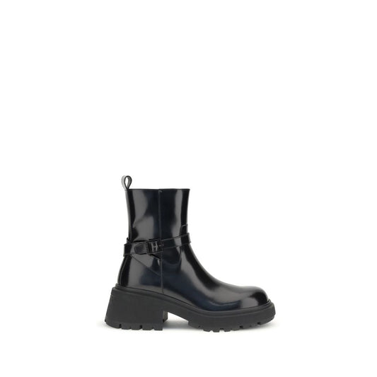 Jimmy Choo Patent-leather Conny Ankle Boots - Walk-In Closet