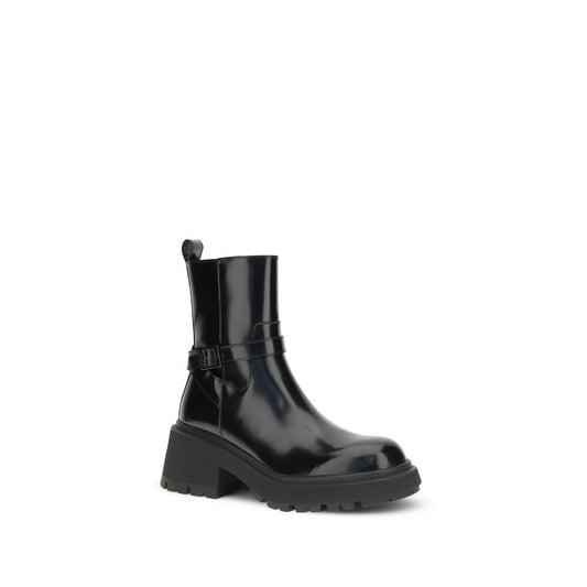 Jimmy Choo Patent-leather Conny Ankle Boots - Walk-In Closet