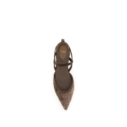 Fendi Colibrì Lite slingback Ballerinas - Walk-In Closet