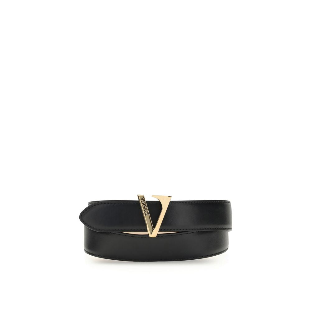 Versace Calfskin V Belt - Walk-In Closet