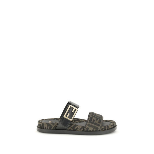Fendi FF fabric sandal - Walk-In Closet