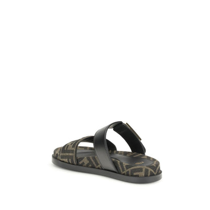 Fendi FF fabric sandal - Walk-In Closet