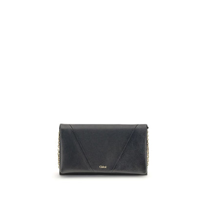 Chloé Spin Wallet with Flap and Chain - Walk-In Closet