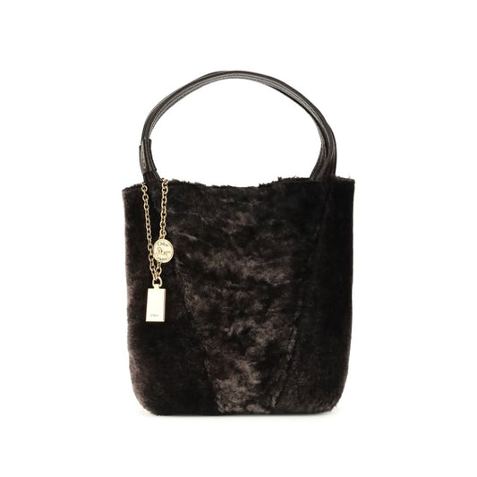 Chloé Shearling Spin Tote Bag - Walk-In Closet