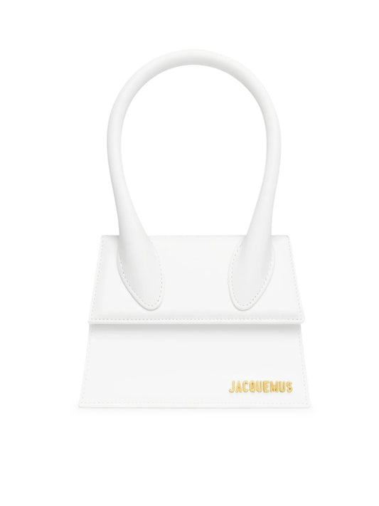 Jacquemus White Le Chiquito Moyen Bag - Walk-In Closet