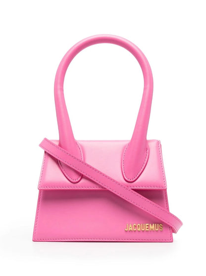 Jacquemus Pink Le Chiquito Moyen Bag - Walk-In Closet