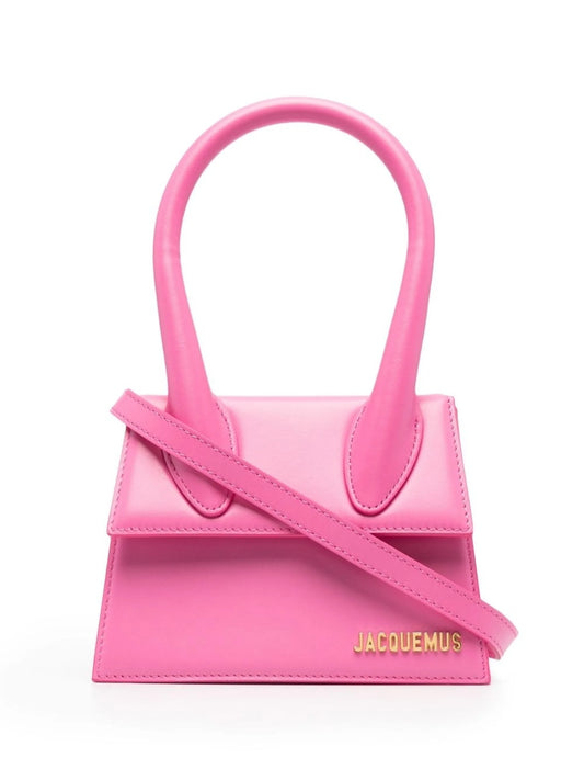 Jacquemus Pink Le Chiquito Moyen Bag - Walk-In Closet